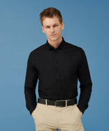 Henbury Modern Long Sleeve Oxford Shirt