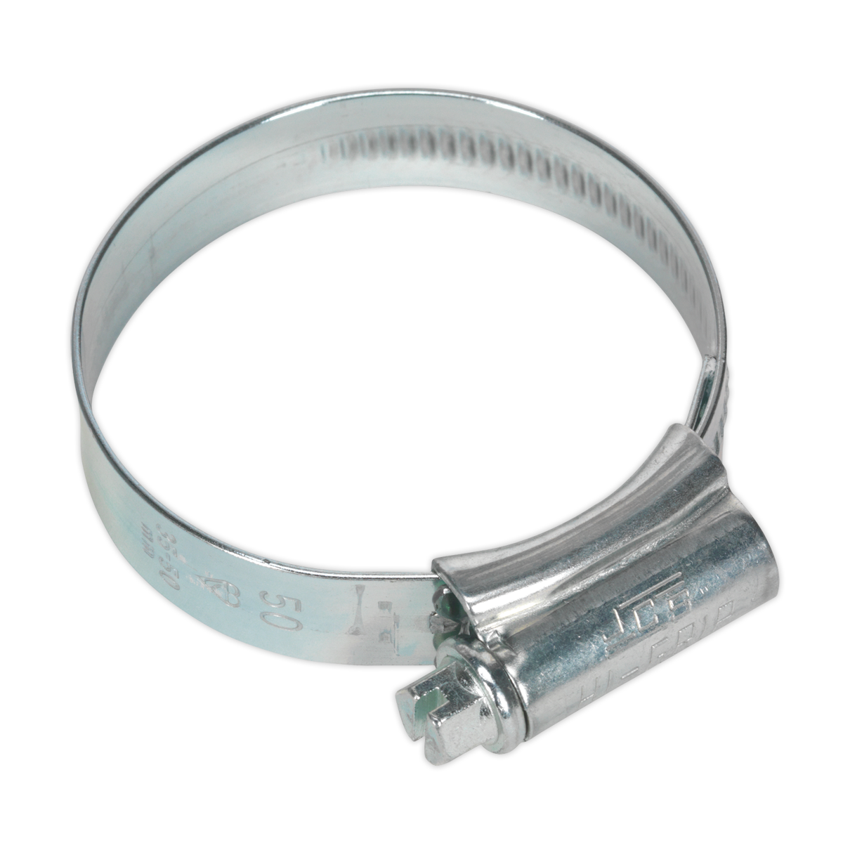 Sealey HI-GRIP® Hose Clip Zinc Plated Ø35-50mm Pack of 20