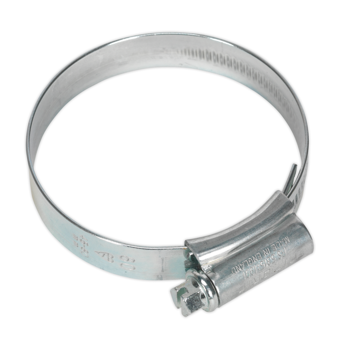Sealey HI-GRIP® Hose Clip Zinc Plated Ø45-60mm Pack of 20