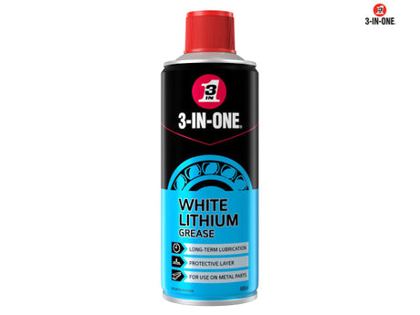 3-IN-ONE® White Lithium Spray Grease 400ml