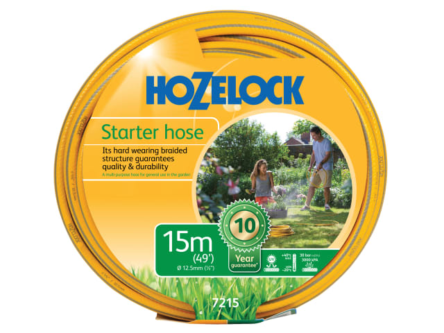 Hozelock 7215 Starter Hose 15m 12.5mm (1/2in) Diameter