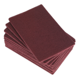 Sealey Abrasive Finishing Pad 150 x 230mm Medium Pack of 10