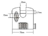 Squire SHCB75 Stronghold Re-Codable Padlock 5-Wheel