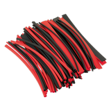 Sealey Heat Shrink Tubing Black & Red 200mm 100pc