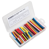 Sealey Heat Shrink Tubing Assortment 180pc 50 & 100mm Mixed Colours