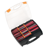 Sealey Heat Shrink Tubing Assortment 261pc Mixed Colours Adhesive Lined 100 & 150mm