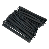 Sealey Heat Shrink Tubing Assortment 72pc Black Adhesive Lined 200mm