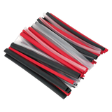 Sealey Heat Shrink Tubing Assortment 72pc Mixed Colours Adhesive Lined 200mm