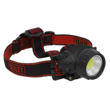 Sealey Head Torch 3W COB LED