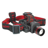 Sealey Head & Hat Torch 3W SMD LED 3 x AAA Cell