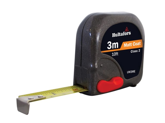 Hultafors UM3ME Uni-Matic II Pocket Tape 3m/10ft (Width 16mm)