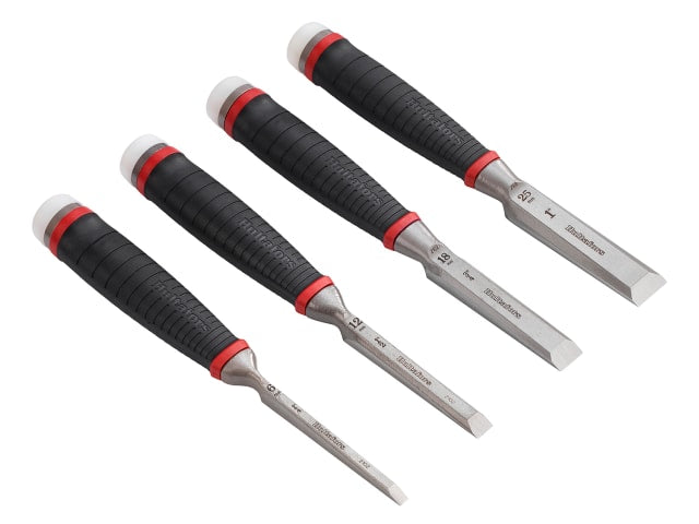 Hultafors HDCS4 Heavy-Duty Chisel Set, 4 Piece (6-25mm)