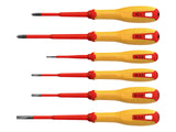 Hultafors VDE Pozidriv & Slotted Screwdriver Set, 6 Piece