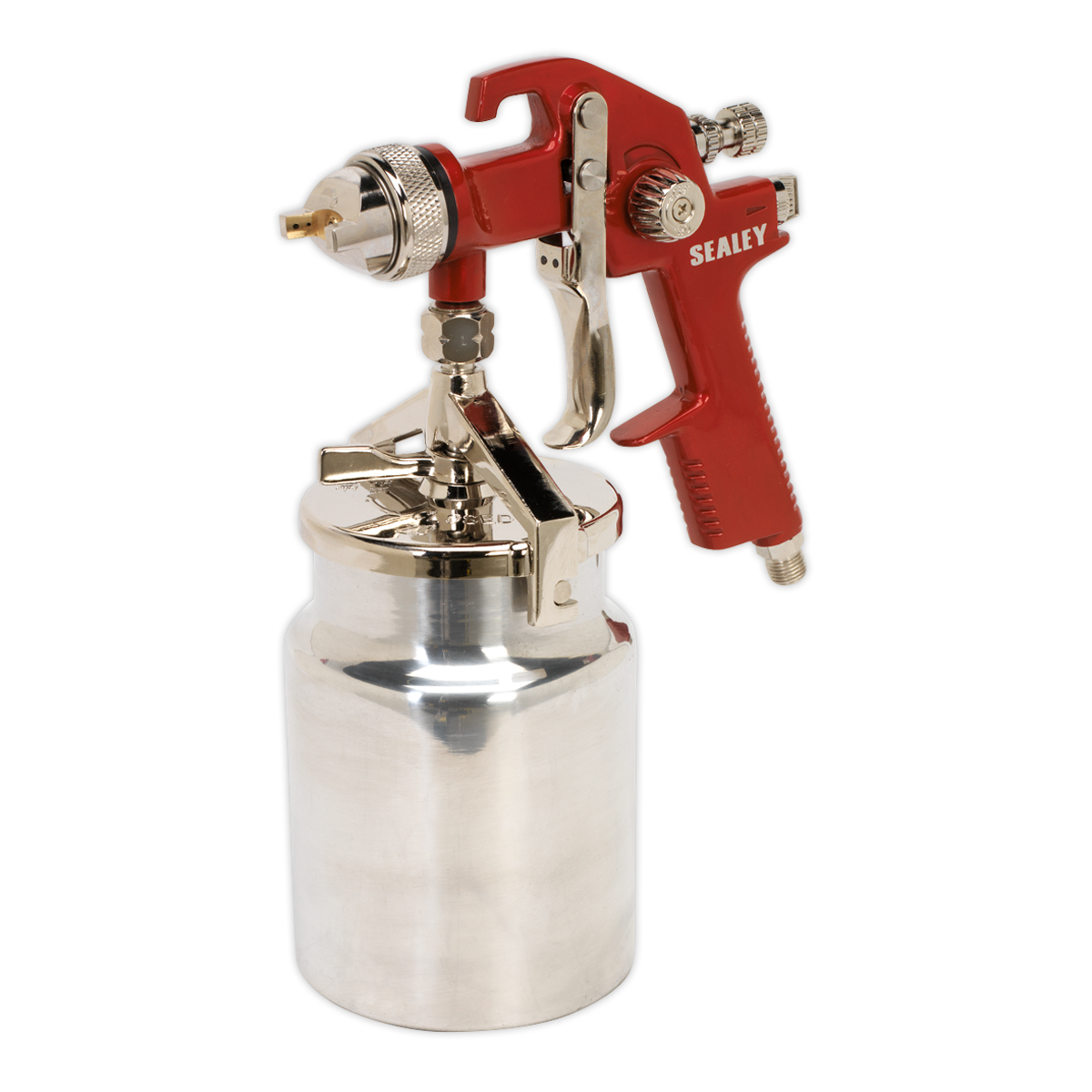 Sealey HVLP Suction Feed Spray Gun - 1.7mm Set-Up