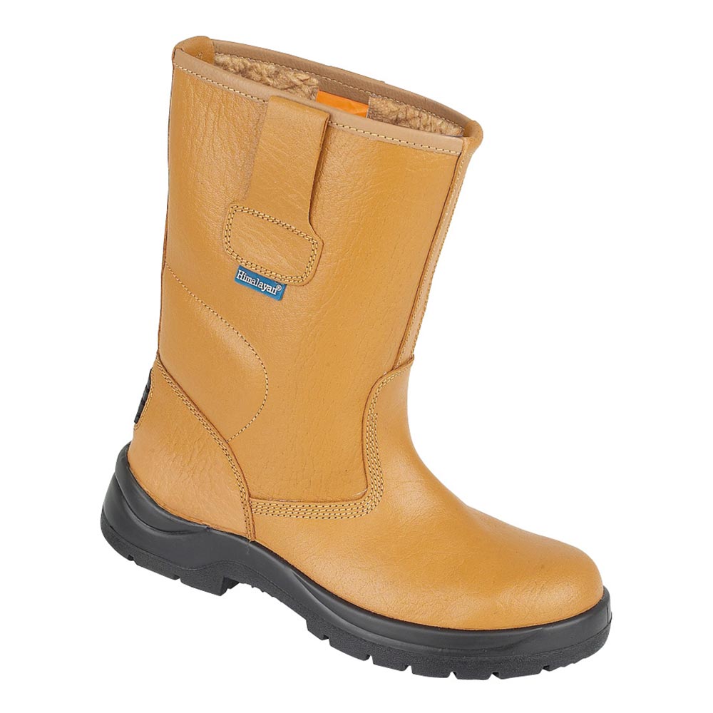 Himalayan HyGrip Safety Warm Lined Rigger Boot Steel Midsole PU Outsole