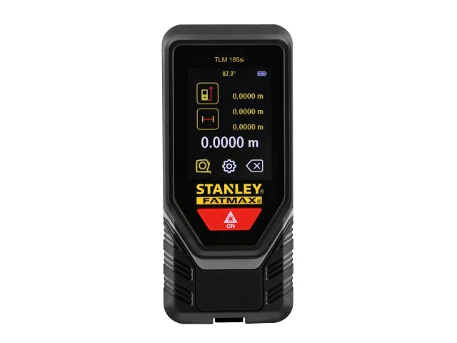 STANLEY® Intelli Tools TLM 165SI FatMax® Bluetooth® Laser Measurer 60m