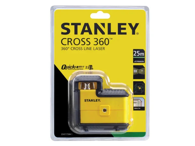 STANLEY® Intelli Tools 360° Cross Line Laser (Green Beam)