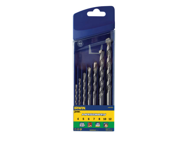 IRWIN® Masonry Drill Bit Set, 7 Piece