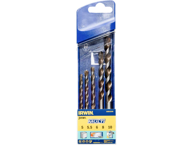 IRWIN® Cordless Multi-Purpose Drill Bit Set, 5 Piece 5-10mm