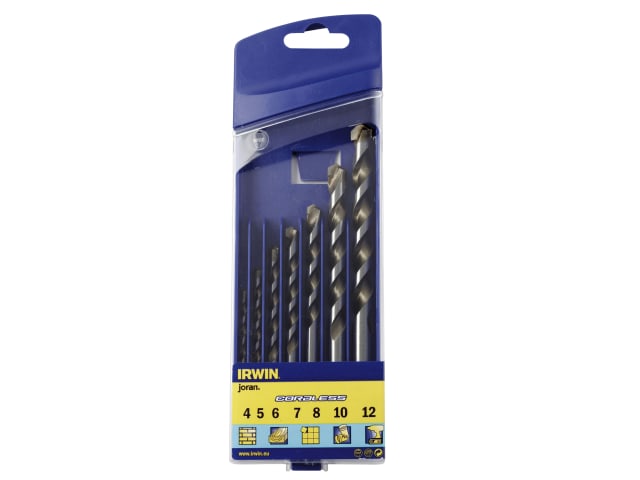 IRWIN® Cordless Multi-Purpose Drill Bit Set, 7 Piece 4-12mm