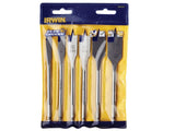 IRWIN® Blue Groove 4X Flat Bit Set, 6 Piece