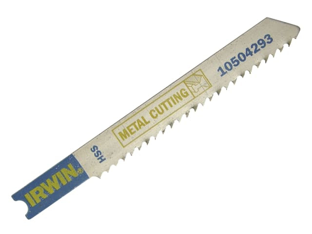 IRWIN® U118G Jigsaw Blades Metal Cutting Pack of 5