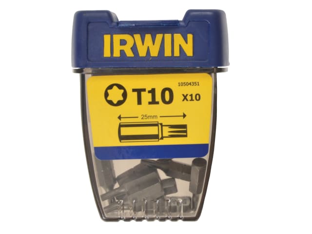 IRWIN® TORX Insert Bits TX10 25mm (Pack 10)