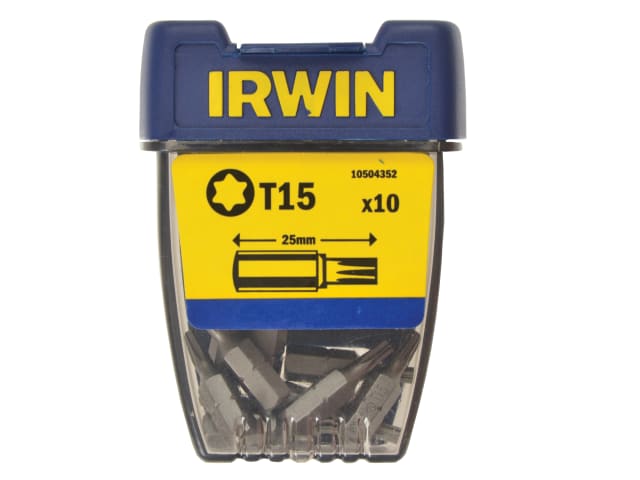 IRWIN® TORX Insert Bits TX15 25mm (Pack 10)