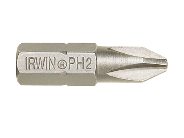 IRWIN® Phillips Insert Bits PH2 25mm (Pack 2)