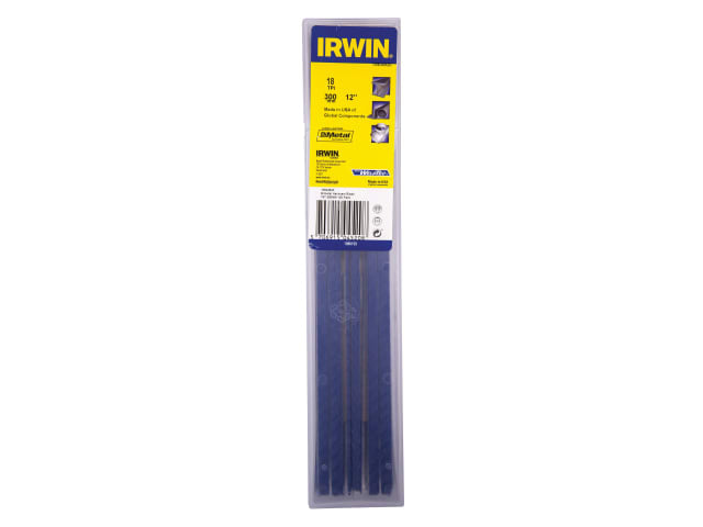 IRWIN® Bi-Metal Hacksaw Blades 300mm (12in) x 18 TPI Pack 100