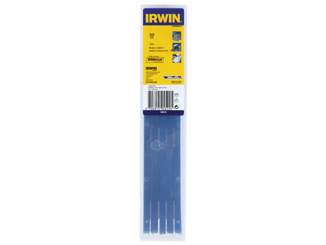 IRWIN® Bi-Metal Hacksaw Blades 300mm (12in) x 32 TPI (Pack 100)