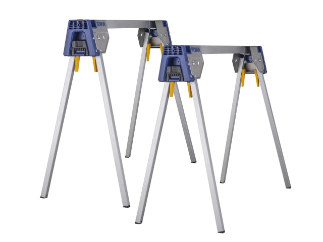 IRWIN® All Metal Sawhorses (Twin Pack)