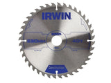 IRWIN® Construction Circular Saw Blade 230 x 30mm x 40T ATB