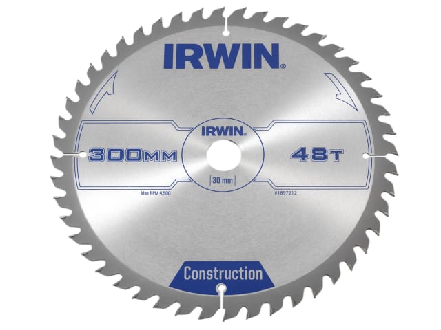 IRWIN® General Purpose Table & Mitre Saw Blade 300 x 30mm x 48T ATB