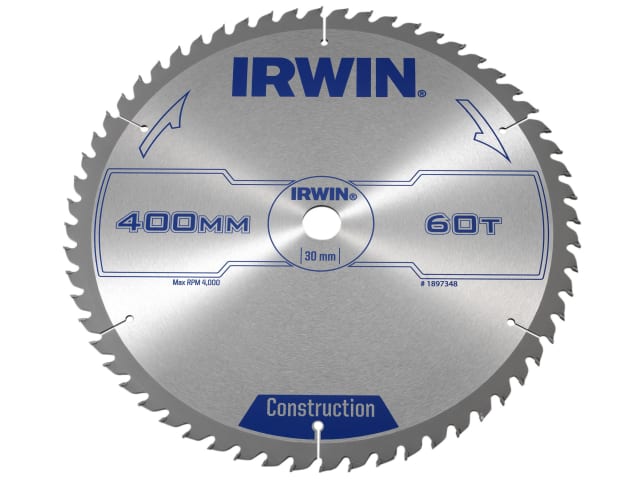 IRWIN® General Purpose Table & Mitre Saw Blade 400 x 30mm x 60T ATB