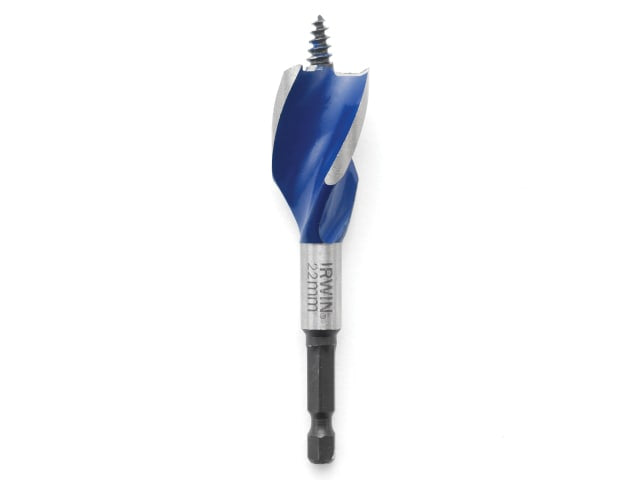 IRWIN® Blue Groove 6X Stubby Wood Bit 22 x 100mm