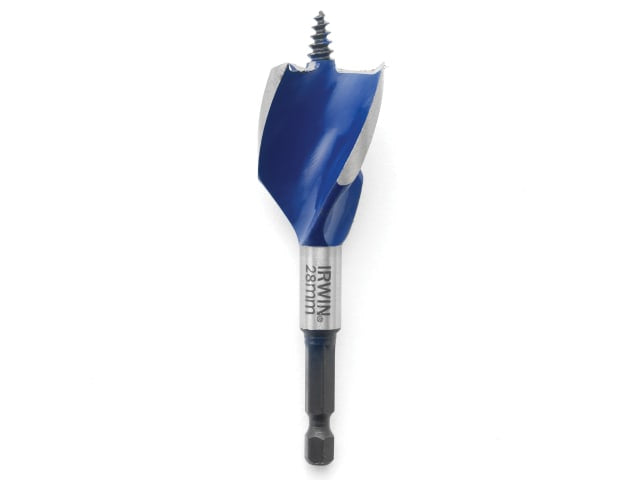 IRWIN® Blue Groove 6X Stubby Wood Bit 28 x 100mm