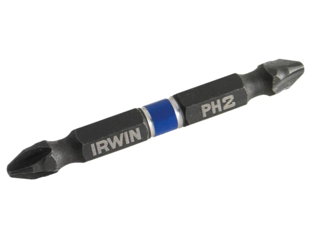 IRWIN® Impact Double-Ended Screwdriver Bits Phillips PH2 60mm (Pack 2)