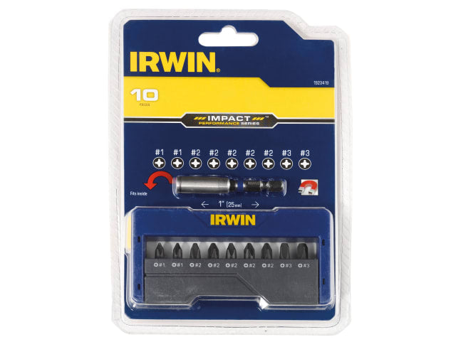 IRWIN® Phillips Impact Screwdriver Bit Set, 10 Piece