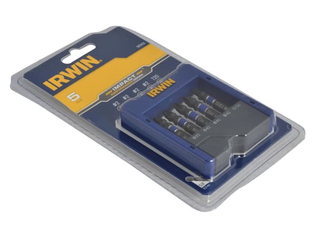 IRWIN® Phillips/Pozi/TORX Impact Screwdriver Pocket Bit Set, 5 Piece