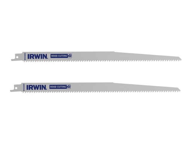 IRWIN® Sabre Saw Blade Coarse Wood Cutting 305mm Pack of 2