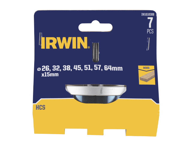 IRWIN® Holesaw Set, 7 Piece