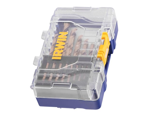 IRWIN® HSS Cobalt Drill Bit Set, 15 Piece