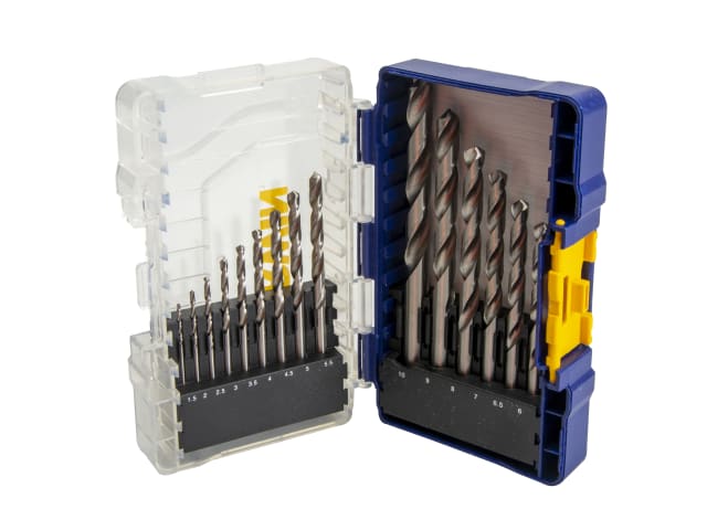 IRWIN® HSS Titanium Metal Drill Bit Set, 13 Piece