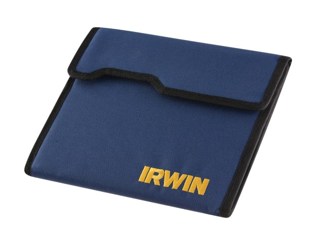 IRWIN® Blue Groove 4X Flat Bit Set, 17 Piece