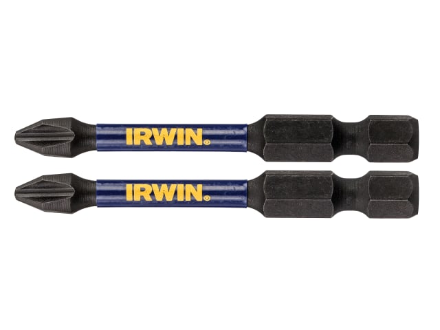 IRWIN® Impact Pro Performance Screwdriver Bits PH2 57mm (Pack 2)