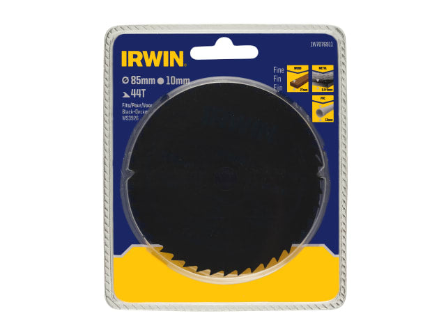 IRWIN® General Purpose Saw Blade 85 x 10mm x 44T ATB