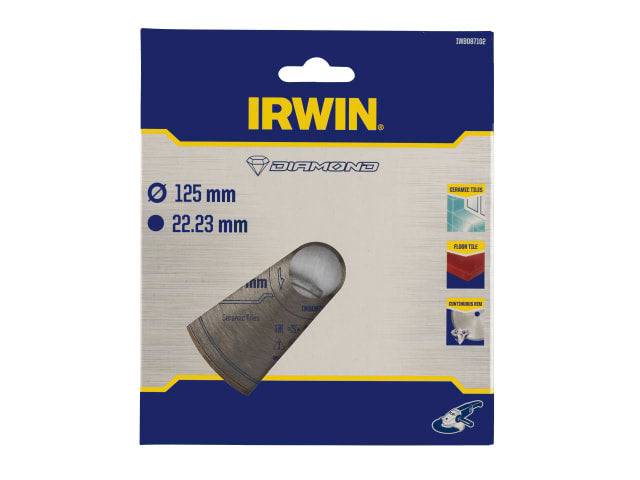 IRWIN® Continuous Rim Diamond Blade 125 x 22.23mm