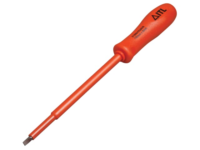 ITL Insulated Insulated Electrician Screwdriver 150mm x 5mm