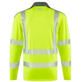 Leo Workwear GEORGEHAM Leo EcoViz COOLMAX High Performance Sleeved Polo S